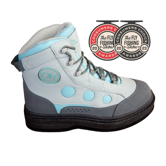 Miss Mayfly® MOXIE Wading Boot©, Felt- Blue