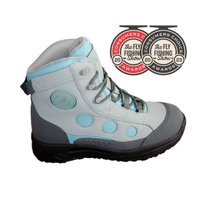 Miss Mayfly® MOXIE Wading Boot©, Gummi- Blau