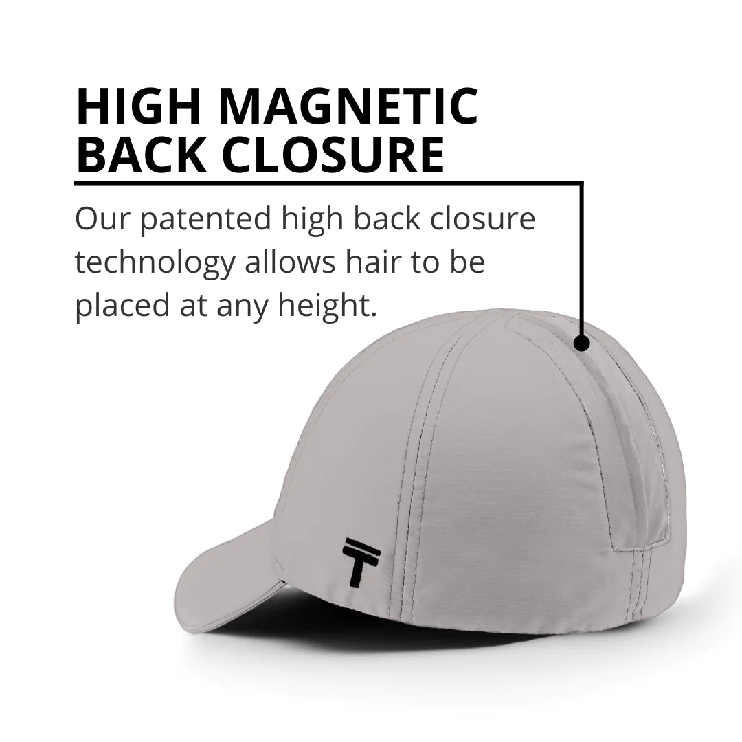Gorra de coleta magnética con nudo superior de Miss Mayfly