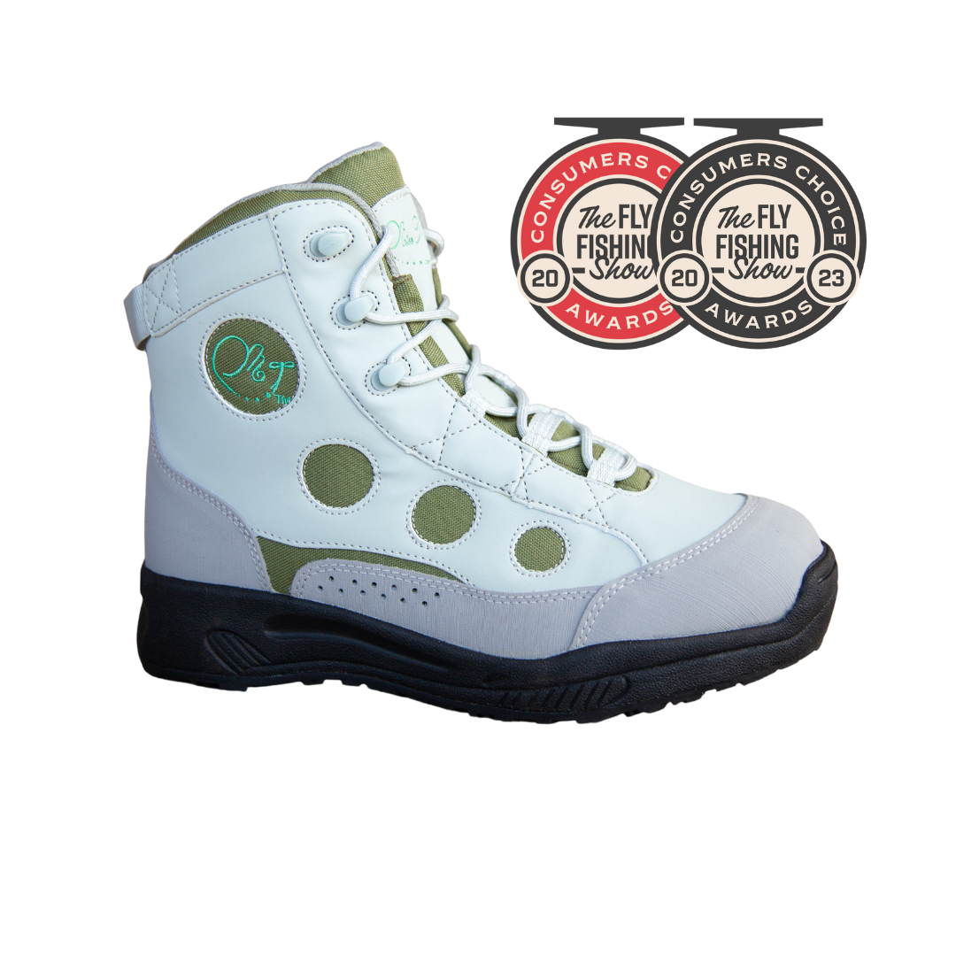 Miss Mayfly® MOXIE Wading Boot©, Rubber- Sage