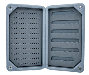 Caja flotante de espuma para moscas Miss Mayfly Lycra