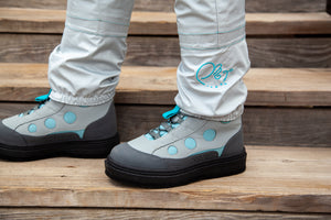 Miss Mayfly® MOXIE Wading Boot©, Filz- Blau